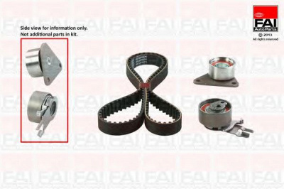 FAI AUTOPARTS tbk478 -  Комплект ремня ГРМ